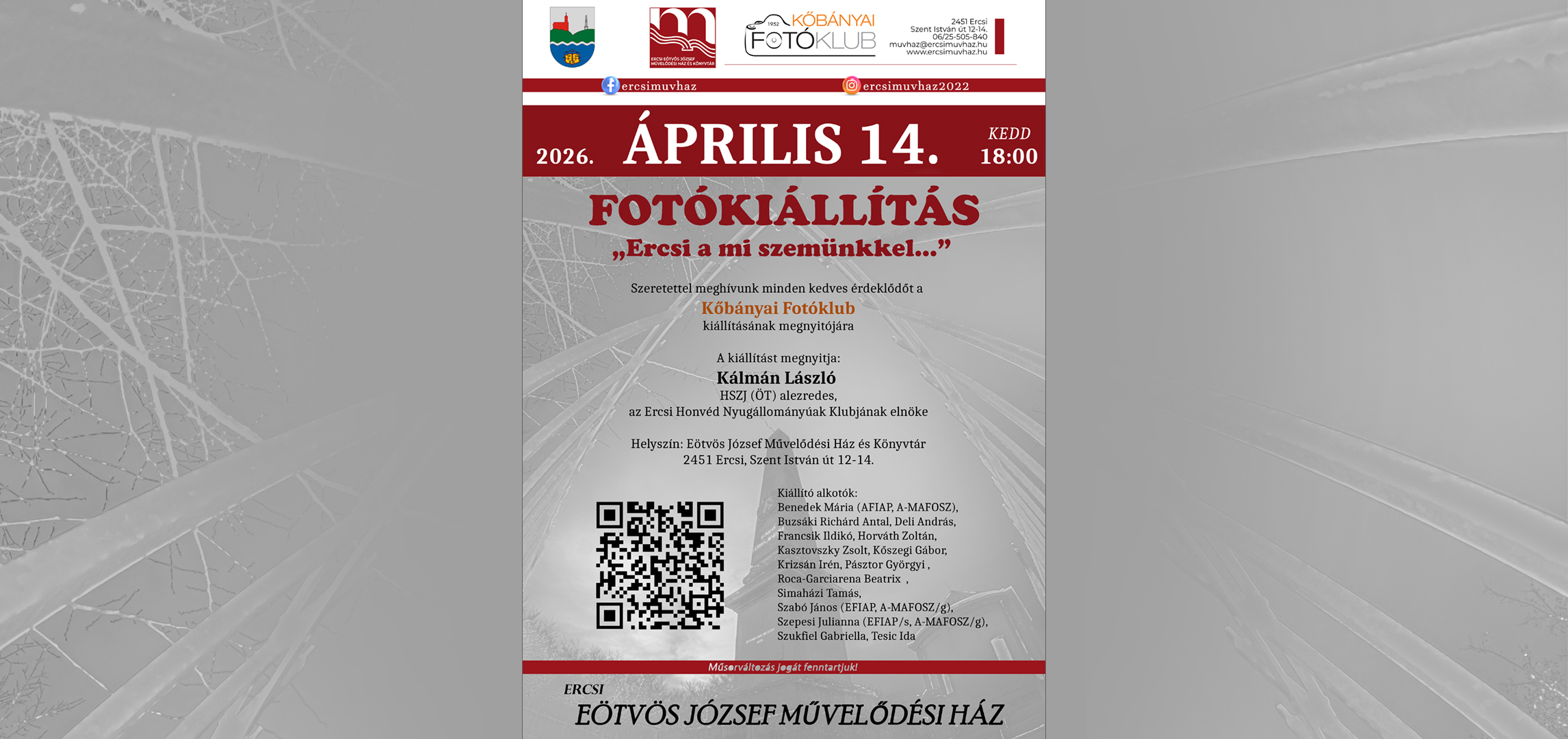 "Ercsi a mi szemünkkel..." - fotókiállítás