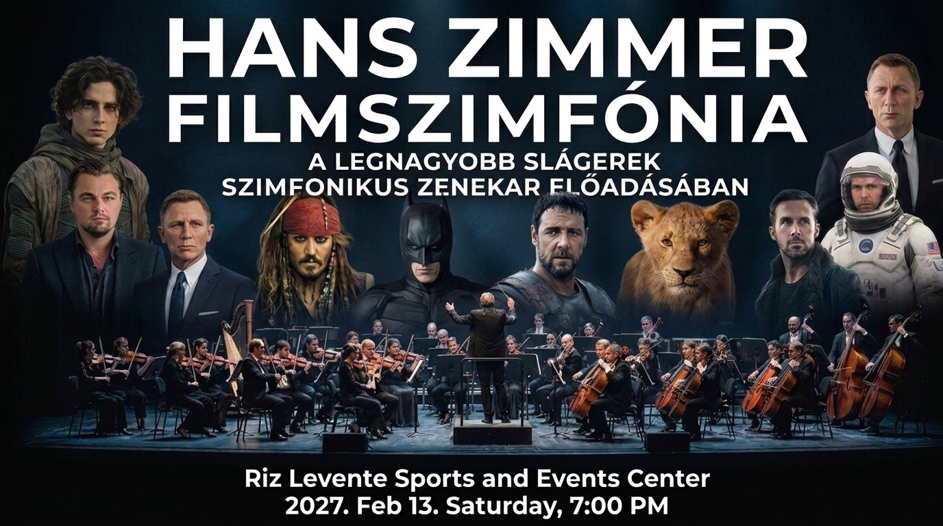 HANS ZIMMER FILMZENEI KONCERT / BUDAPEST 2027