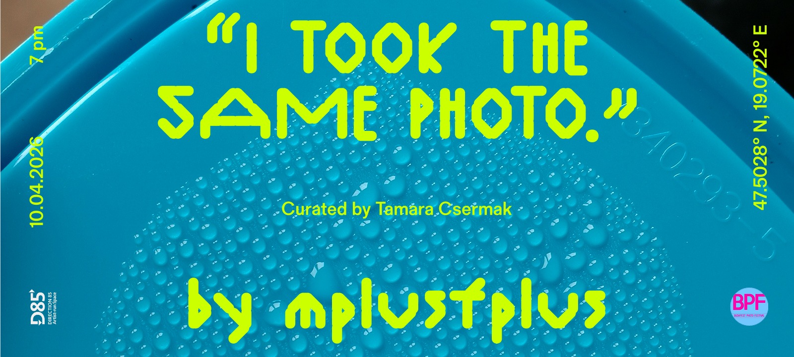 “I also took the same photo last week.”