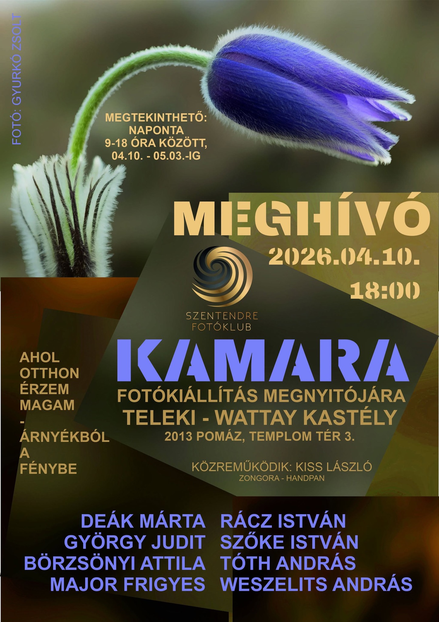 Szentendre Fotóklub Kamara kiállítás