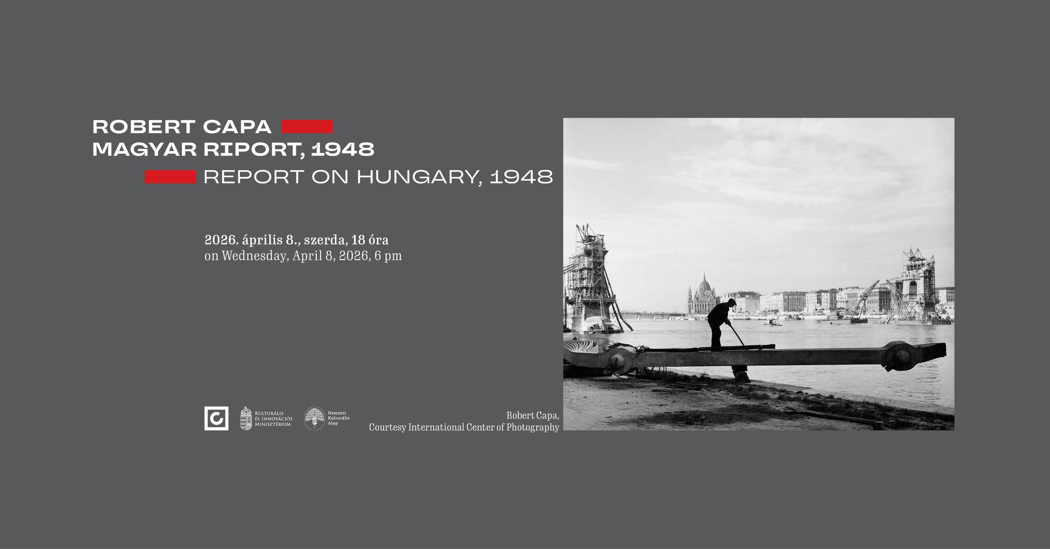 Robert Capa: Magyar riport, 1948 - MEGNYITÓ