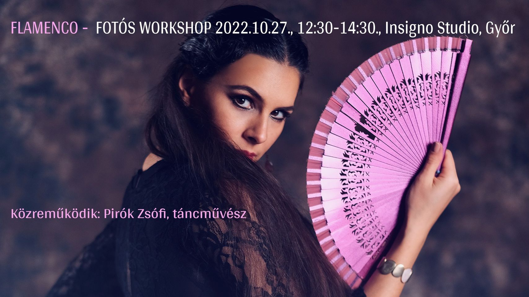 Flamenco fotós workshop - Pirók Zsófi táncművésszel