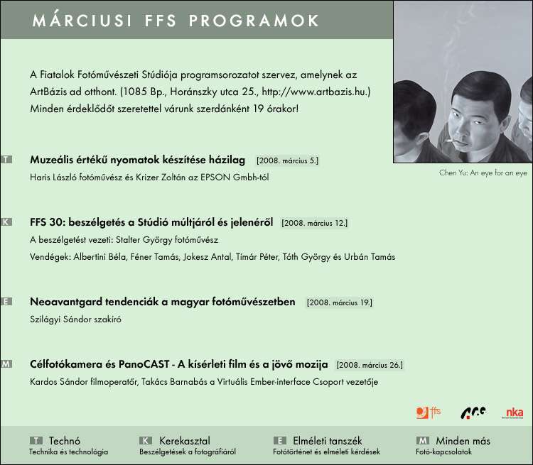 Az FFS márciusi programjai