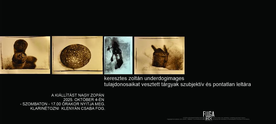 keresztes zoltán underdogimages | tulajdonosaikat vesztett tárgyak szubjektív és pontatlan leltára