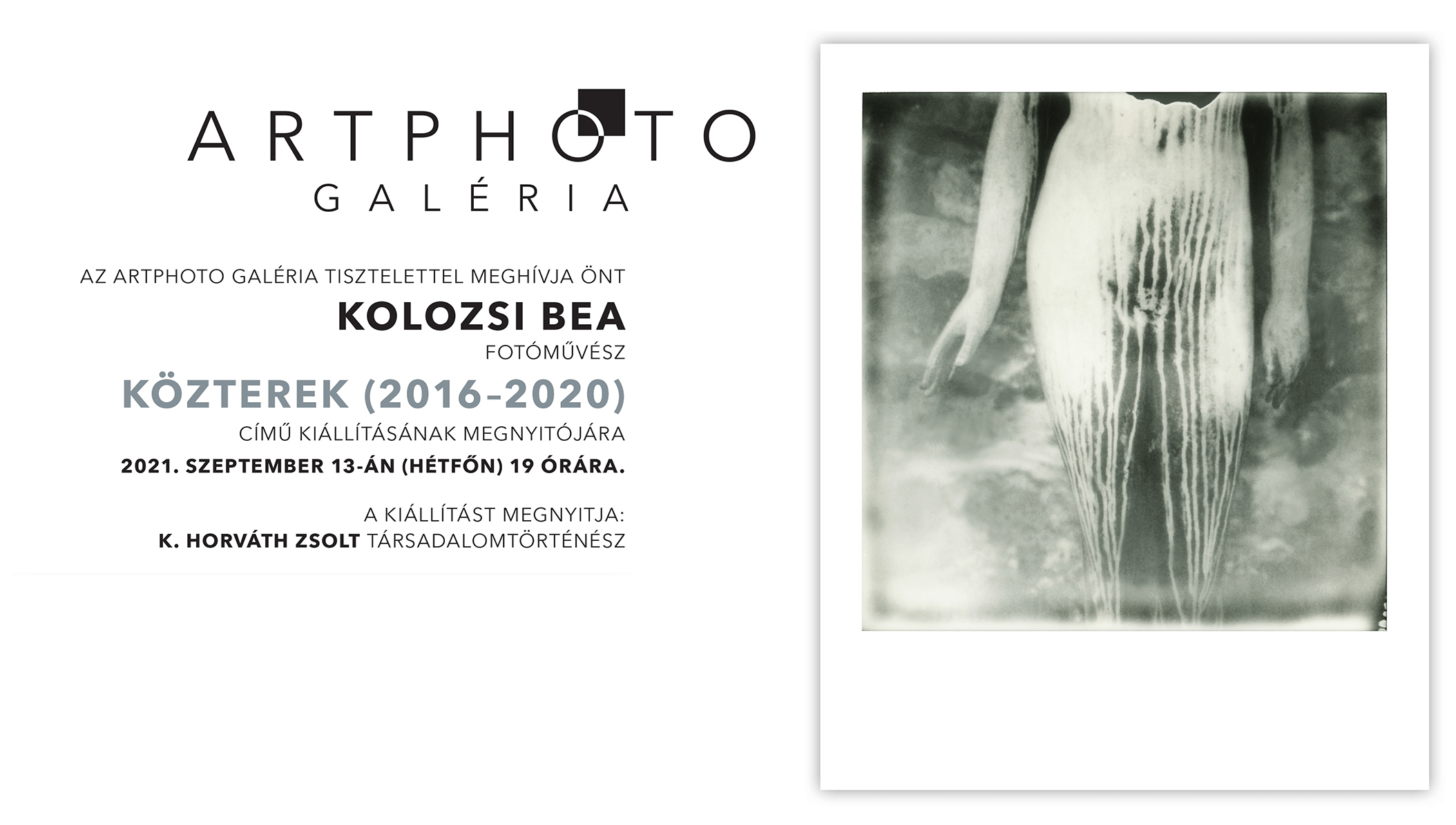 Kolozsi Bea: Közterek (2016 – 2020) című kiállítása