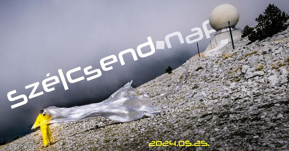 Szélcsend-nap Koronczi Endre kiállításán