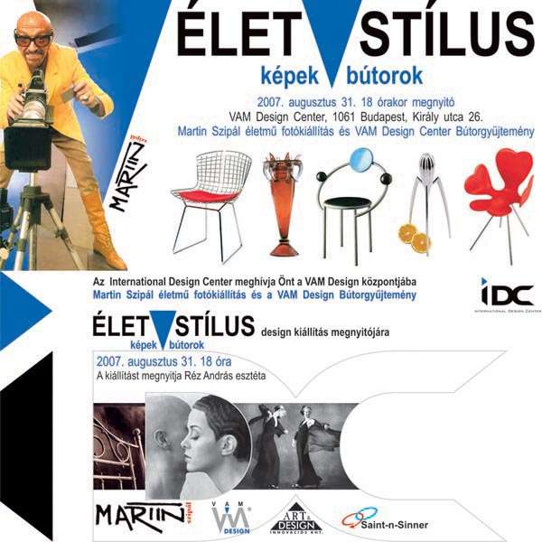 Élet Stílus - Szipál Márton életmű fotókiállítása