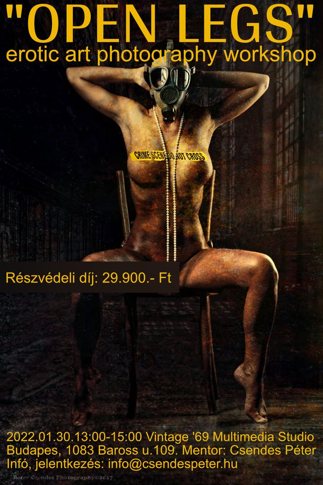 Open Legs -erotic art photography workshop