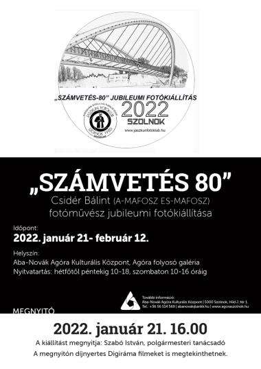 Számvetés 80 I Csidér Bálint jubileumi fotókiállítása