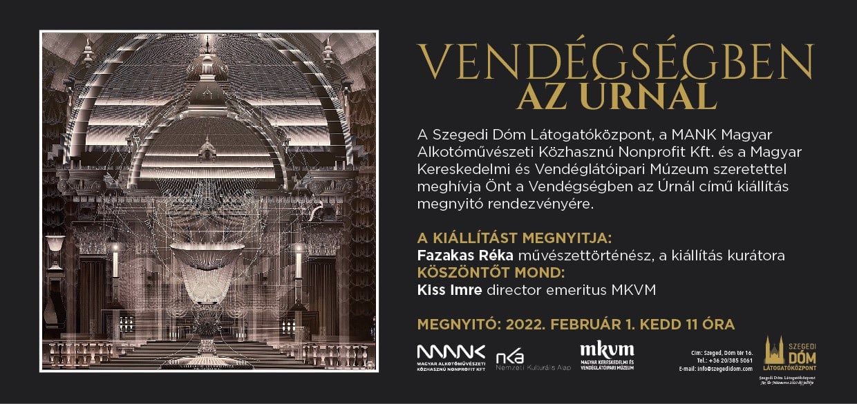 "Vendégségben az Úrnál" - fotográfiák, olaj- és akrilképek, szobrok, kisplasztikák, grafikai alkotások, valamint elektrográfiai munkák kiállítása