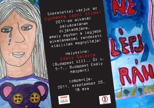 Egymásra lépni tilos! - kiállítás a pályázat legsikeresebb alkotásaiból