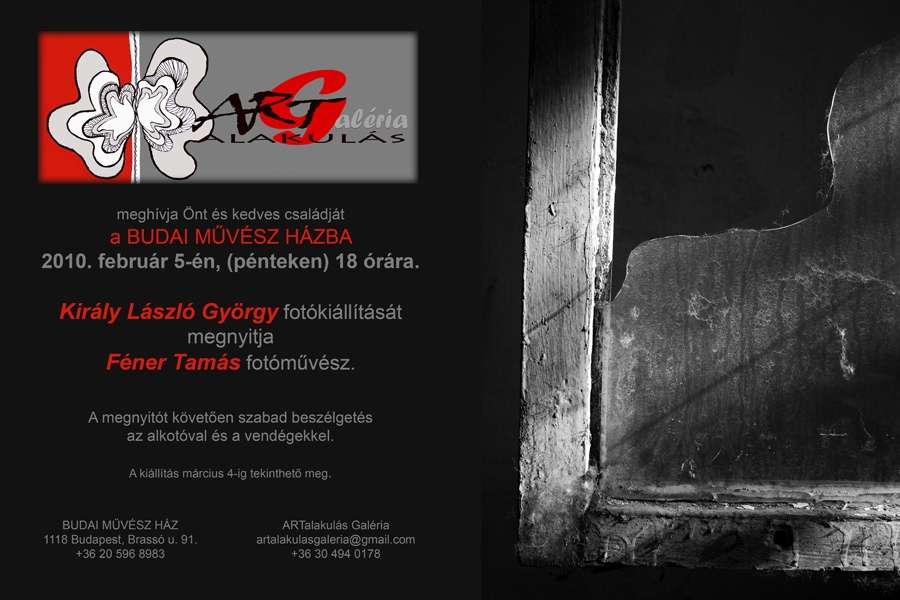 Király László György fotókiállítása