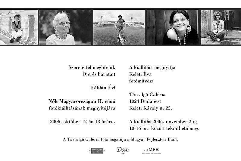 Fábián Évi: Nők Magyarországon II.