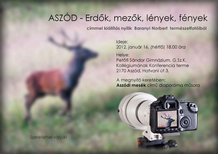 Aszód - Erdők, mezők, lények, fények