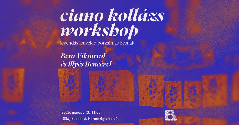 Folklór ciano kollázs workshop