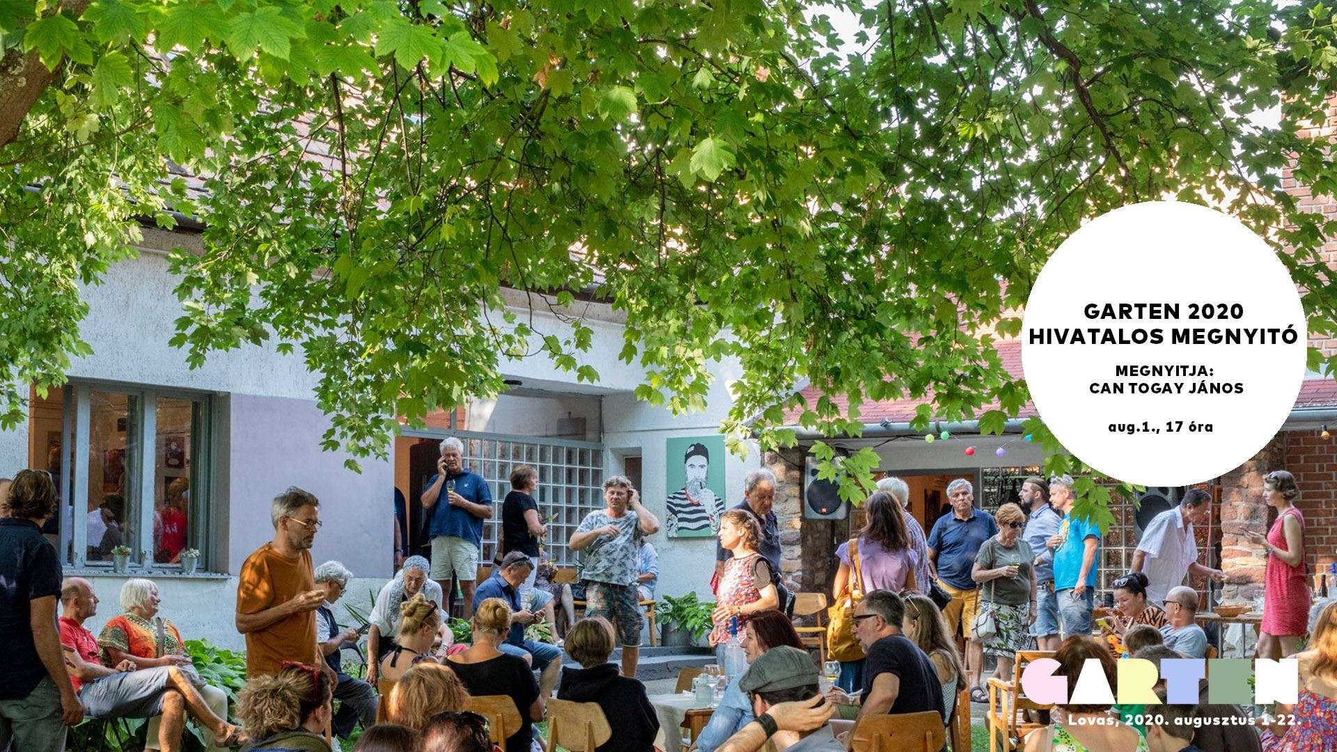 Megnyitó │ Garten 2020 │ kortárs képzőművészeti bázis