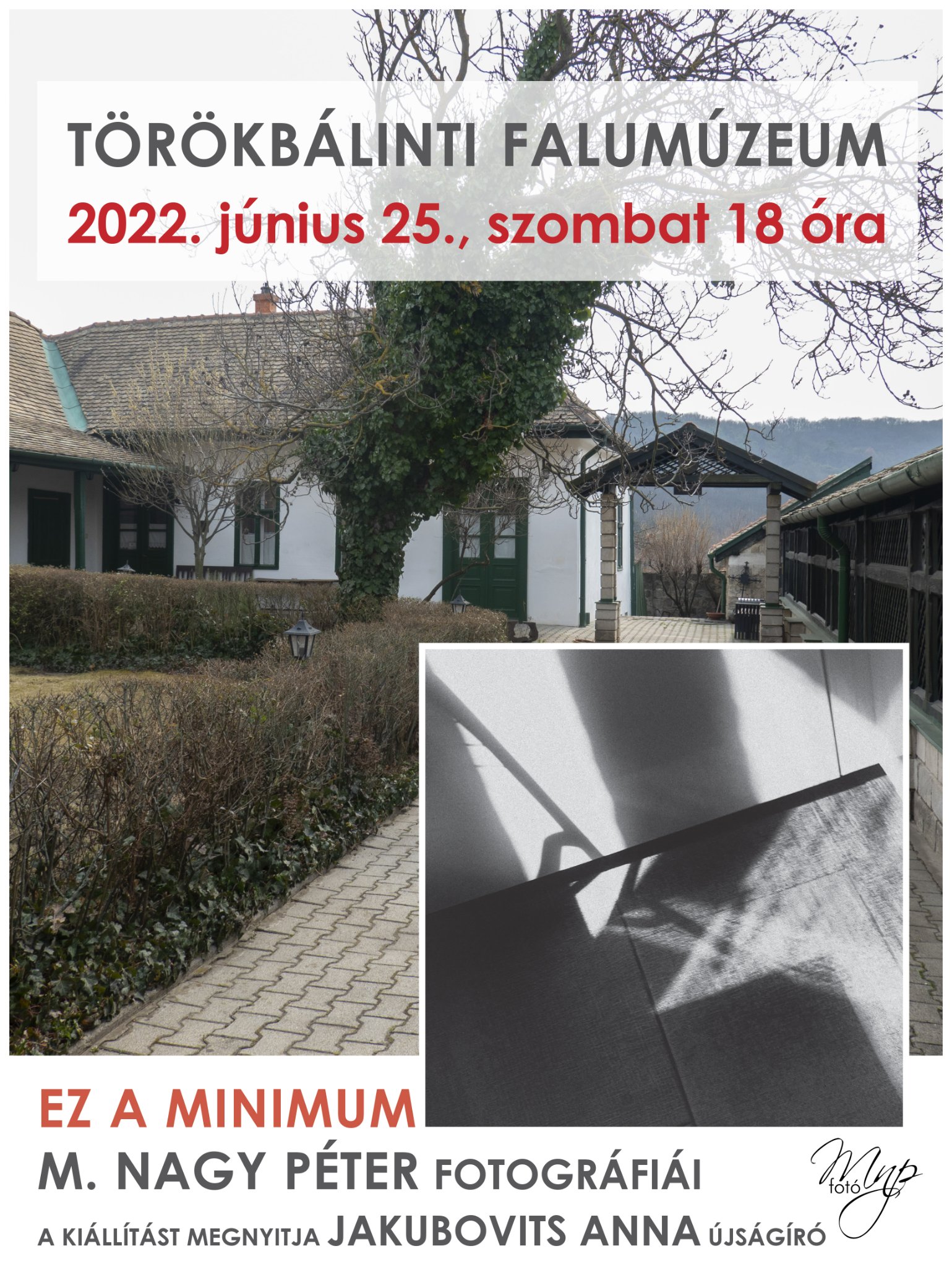 Kiállításmegnyitó : " Ez A Minimum" - M. Nagy Péter Fotográfiái