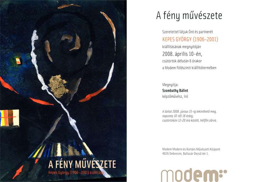 Kepes György (1906-2001): A fény művészete