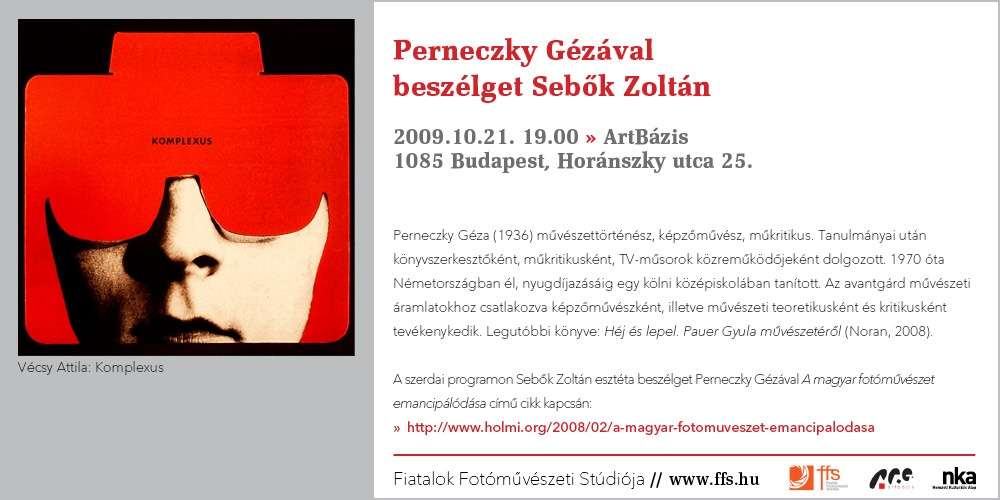 Perneczky Gézával beszélget Sebők Zoltán