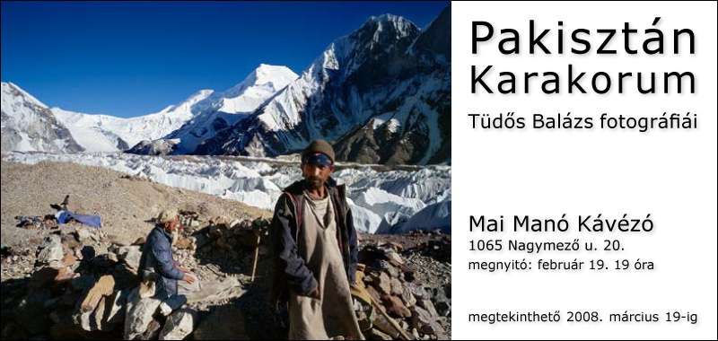 Tüdős Balázs: Pakisztán Karakorum
