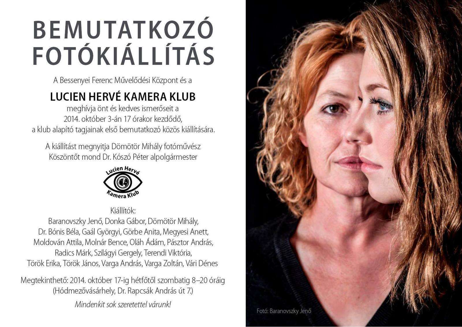 Lucien Hervé Kamera Klub - Bemutatkozó Fotókiállítás