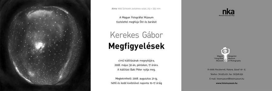 Kerekes Gábor - Megfigyelések
