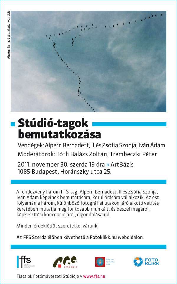 Online közvetítjük: FFS-Stúdió-tagok bemutatkozása