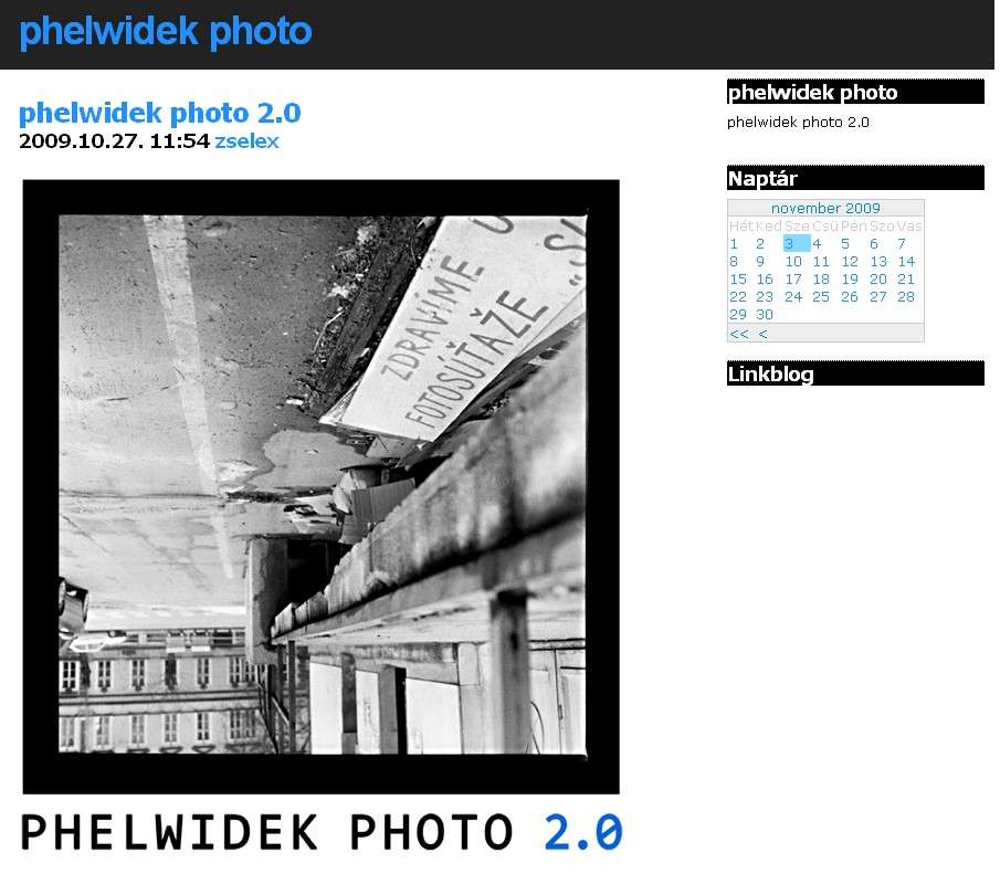 Phelwidek Photo 2.0 - fotópályázat