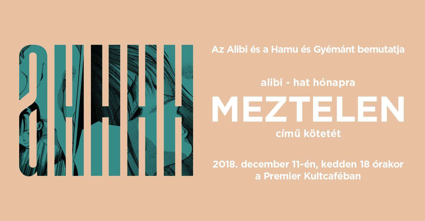 Az Alibi Meztelen c. számának bemutatója