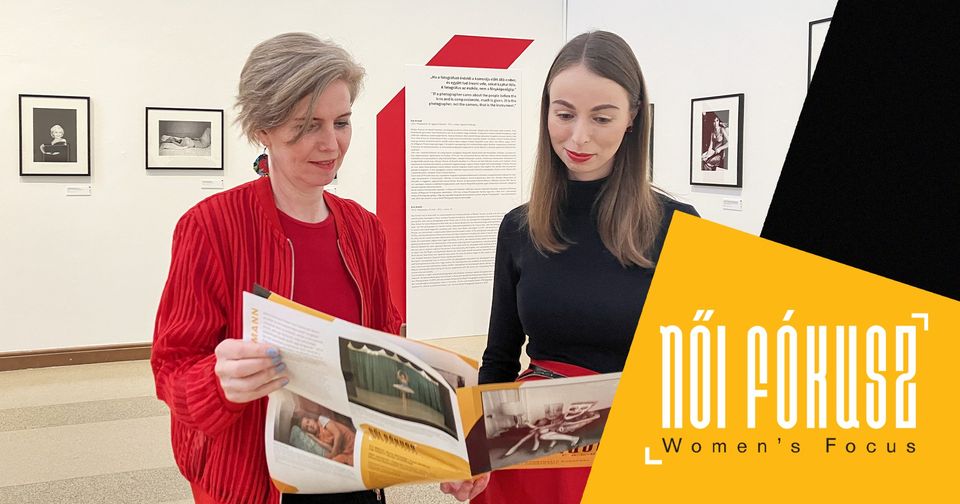 Tulipán Zsuzsanna és Dekovics Dóra tárlatvezetése a Női fókusz c. kiállításon | Finisszázs program