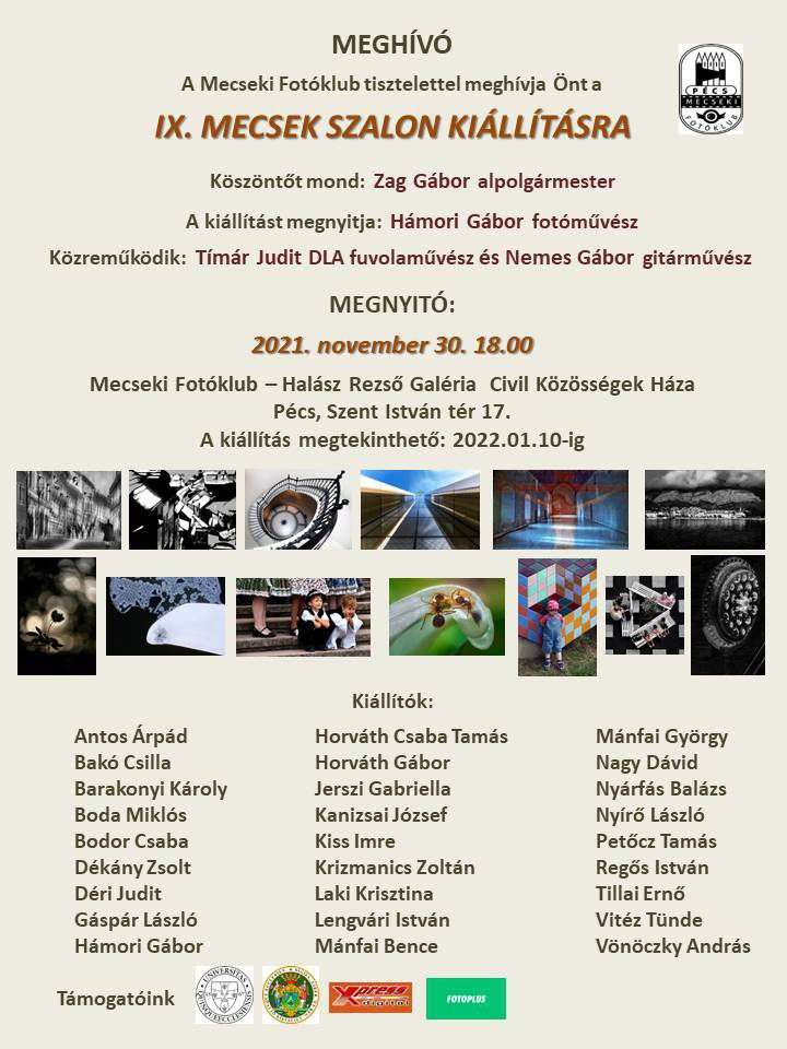 IX. Mecsek Szalon kiállítás