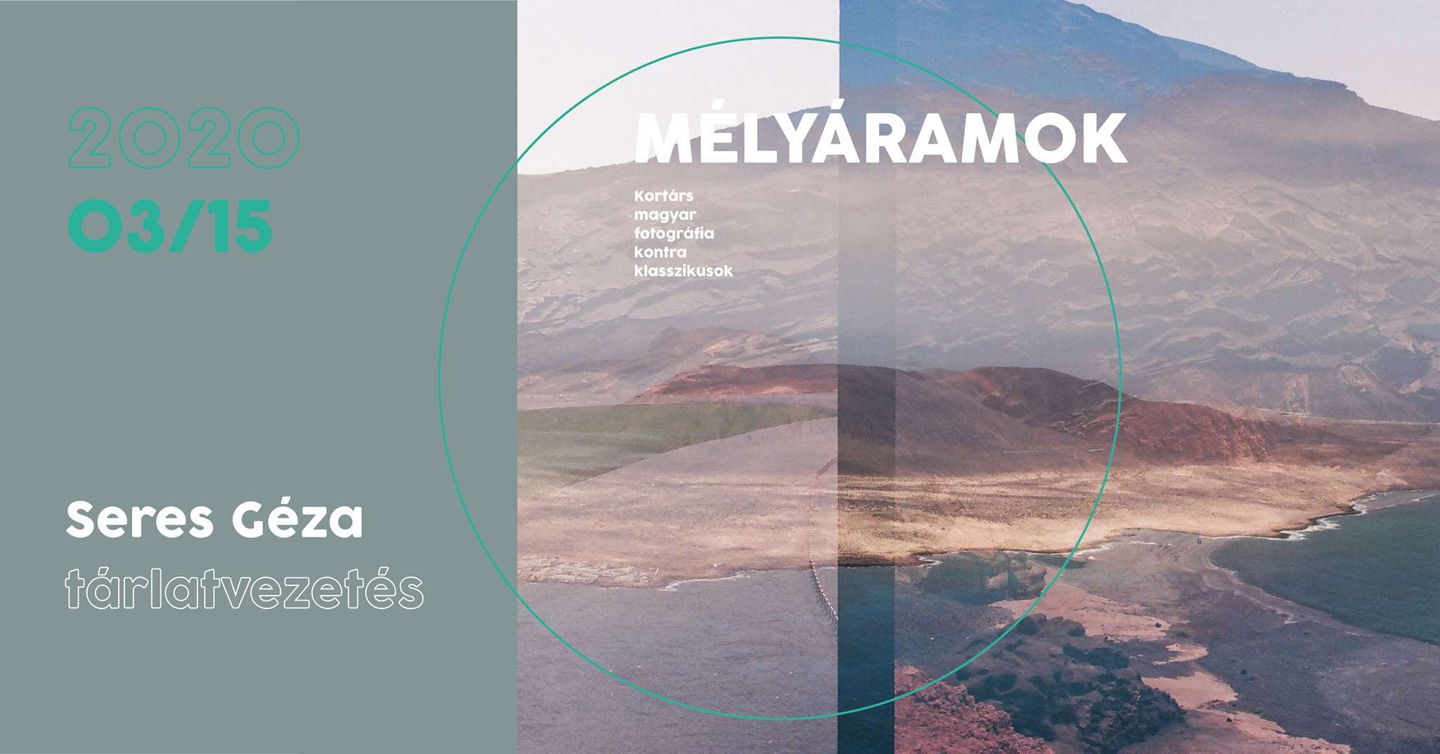 Mélyáramok – Záró tárlatvezetés Seres Gézával