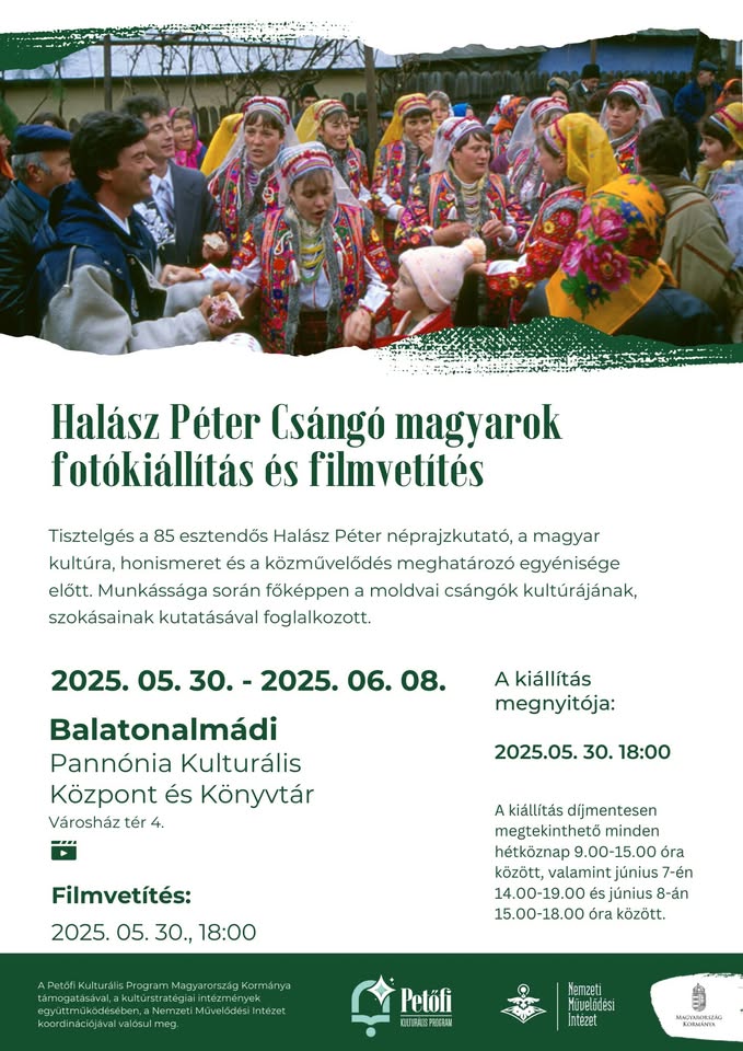 Halász Péter: Csángó magyarok – fotókiállítás