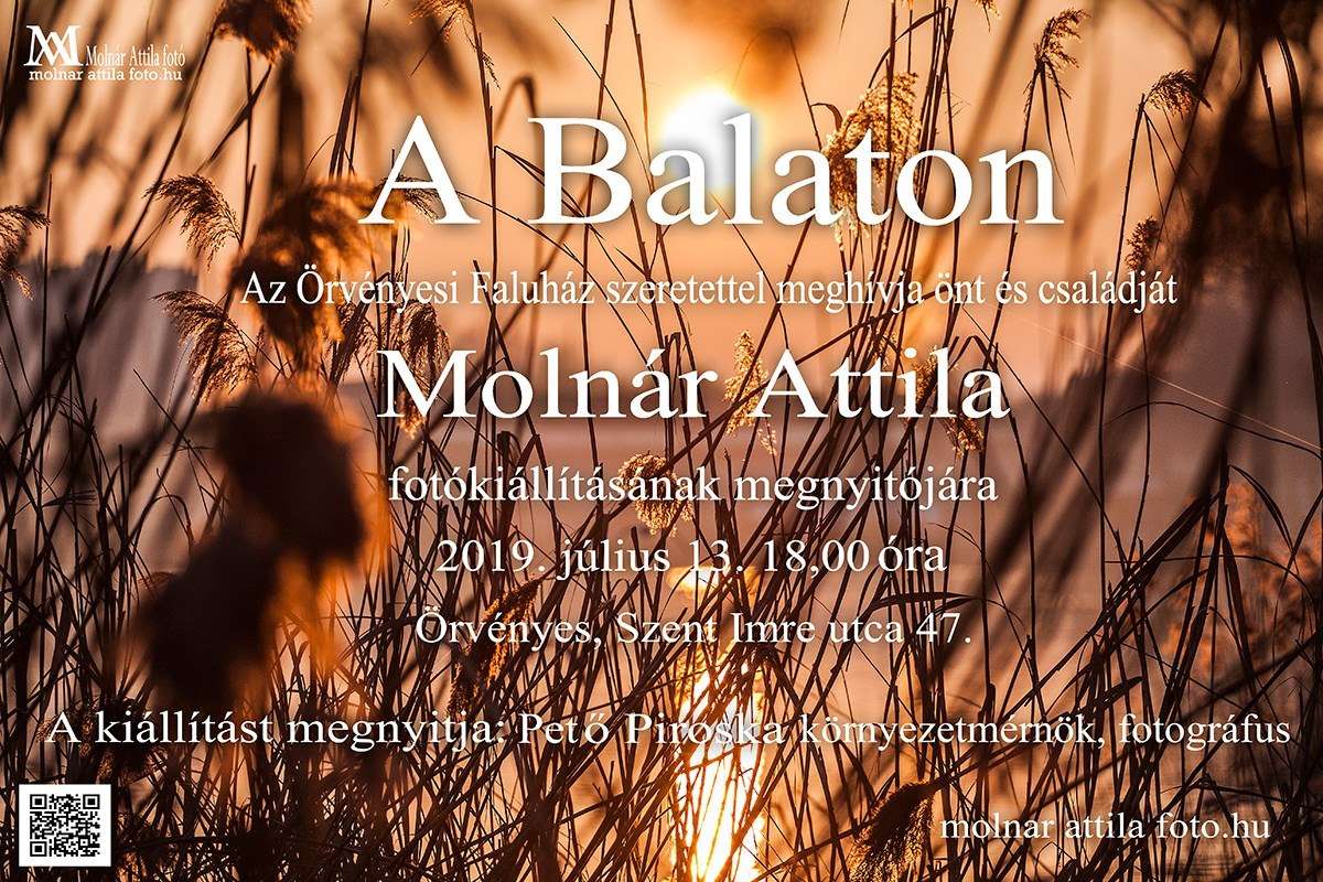 Molnár Attila: A Balaton - fotókiállítás