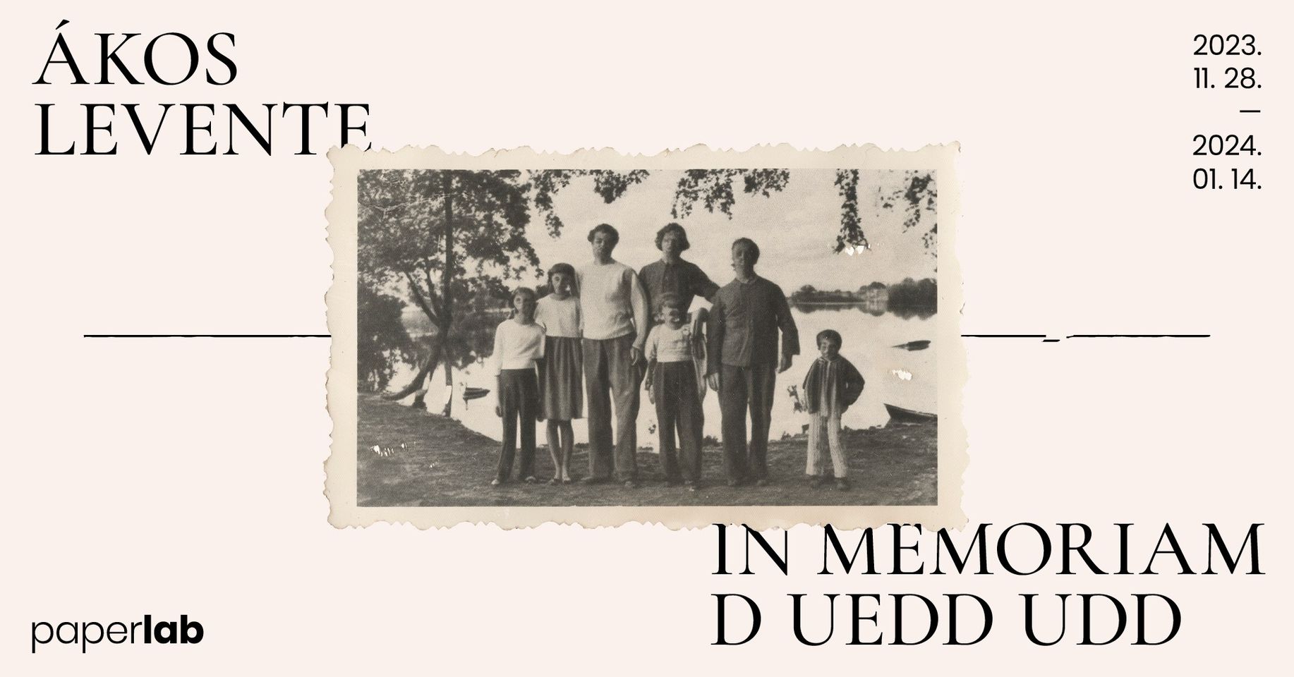 Ákos Levente: In memoriam D Uedd Udd
