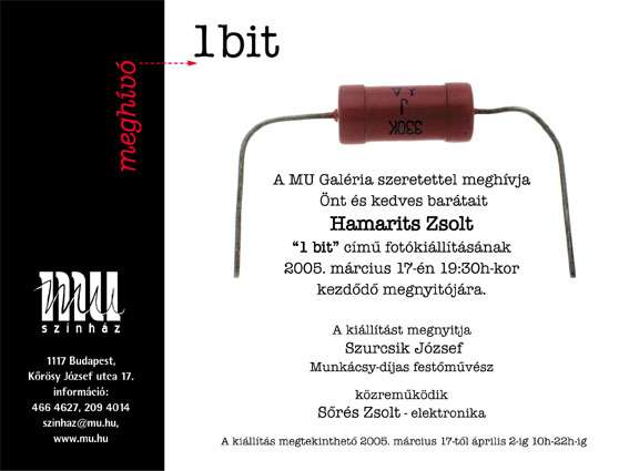 Hamarits Zsolt: 1 bit