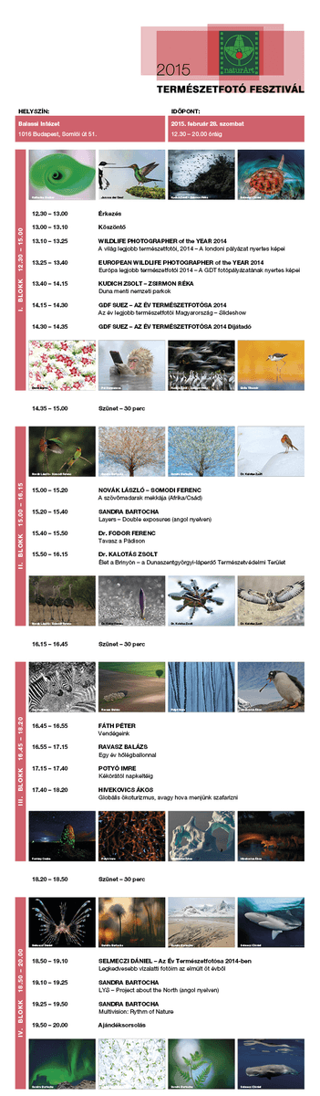 Természetfotó Fesztivál 2015