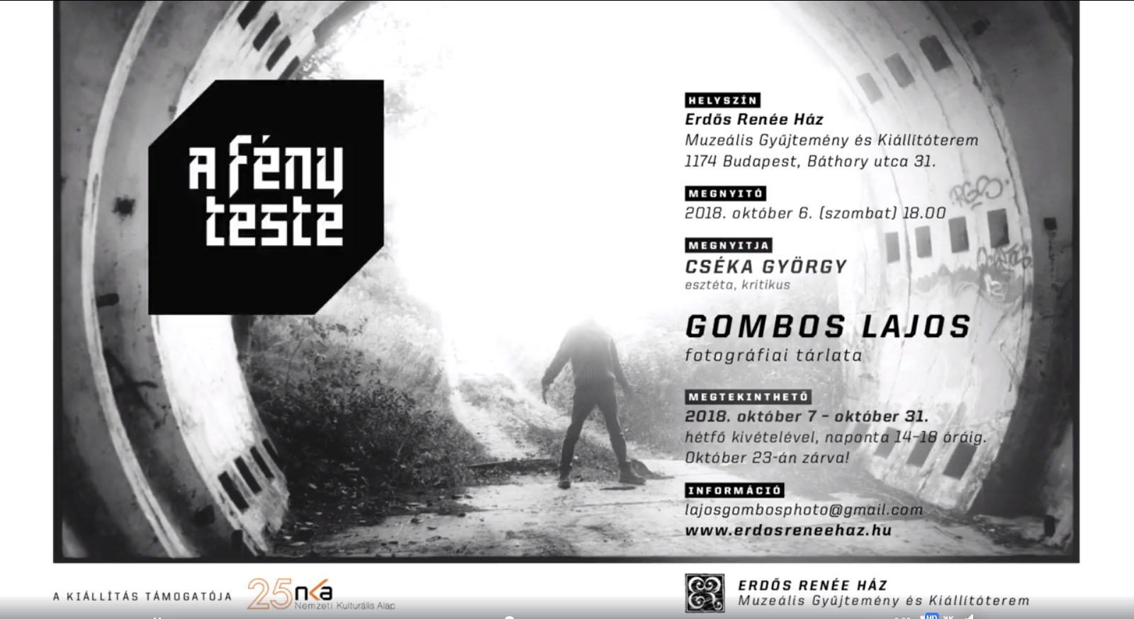 A FÉNY TESTE / Gombos Lajos fotográfiái