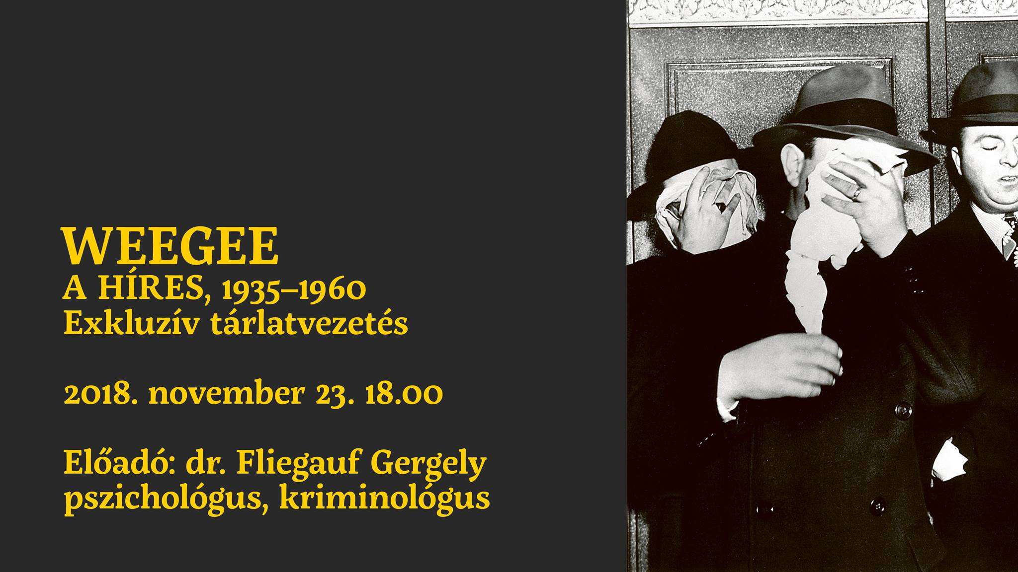 Weegee – A híres, 1935–1960 - Exkluzív tárlatvezetés