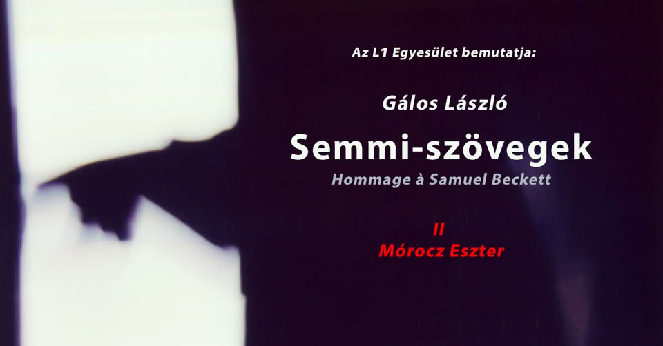 Gálos László: Semmi-szövegek 18+