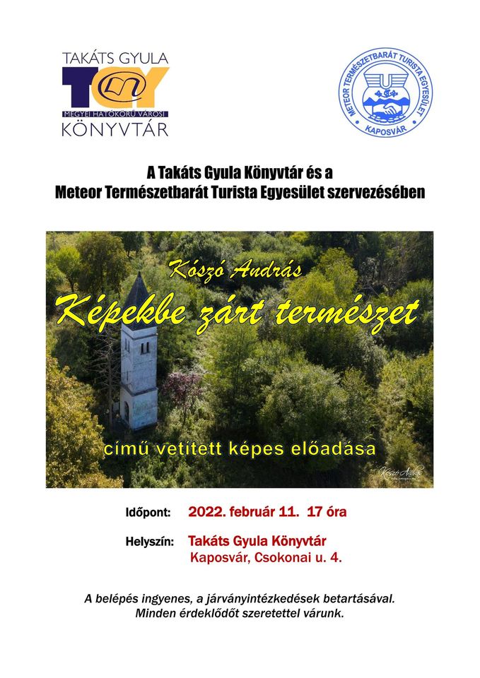 Kószó András: Képekbe zárt természet