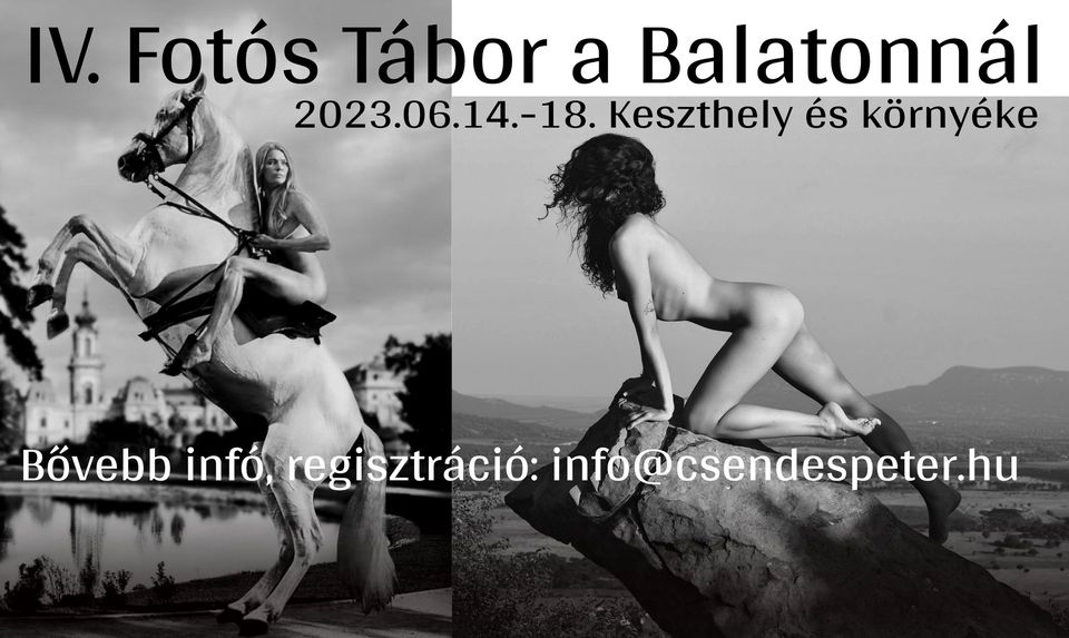 IV. Fotós Tábor a Balatonnál