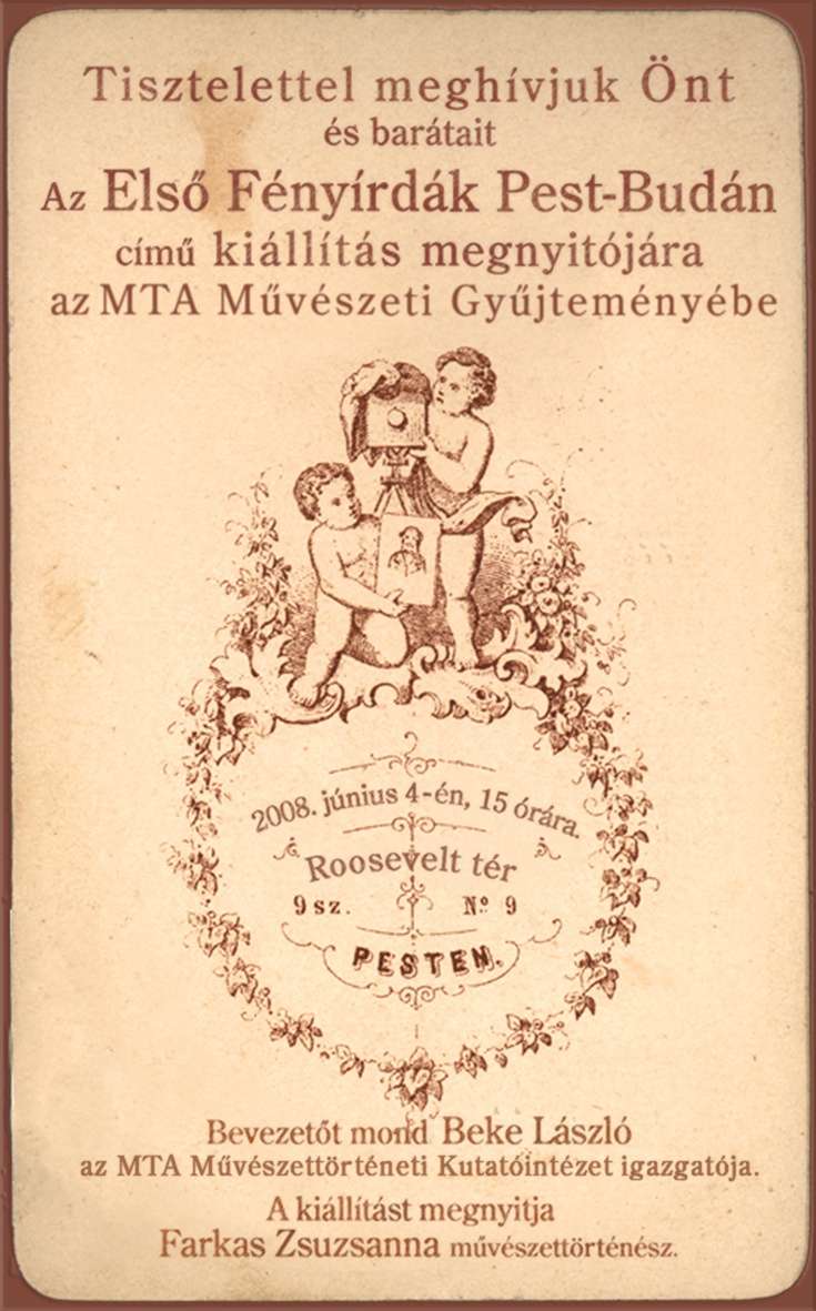 Az Első Fényírdák Pest-Budán