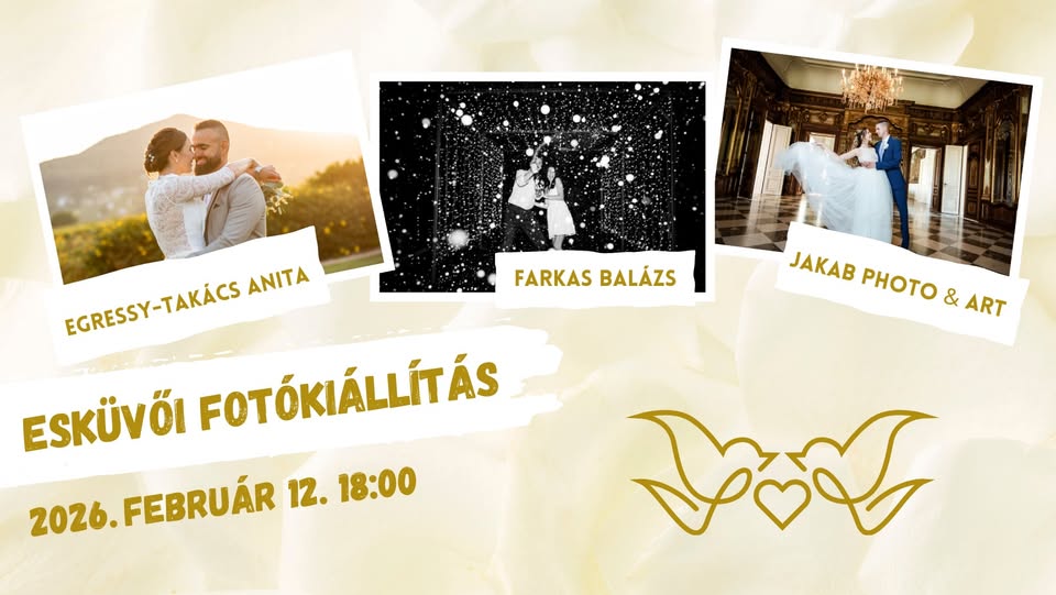 Házasság hete: Esküvői Fotókiállítás megnyitó