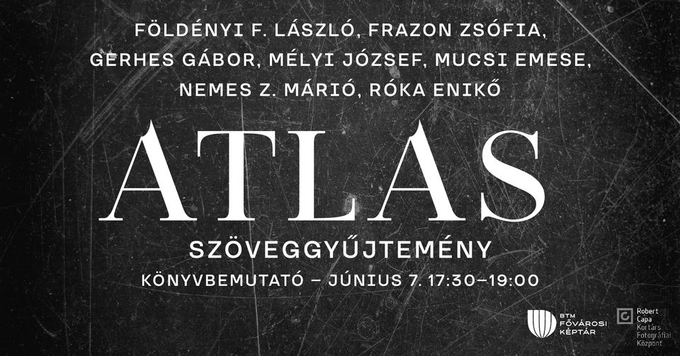 Gerhes Gábor ATLAS című könyvéhez kapcsolódó tanulmánykötet – könyvbemutató