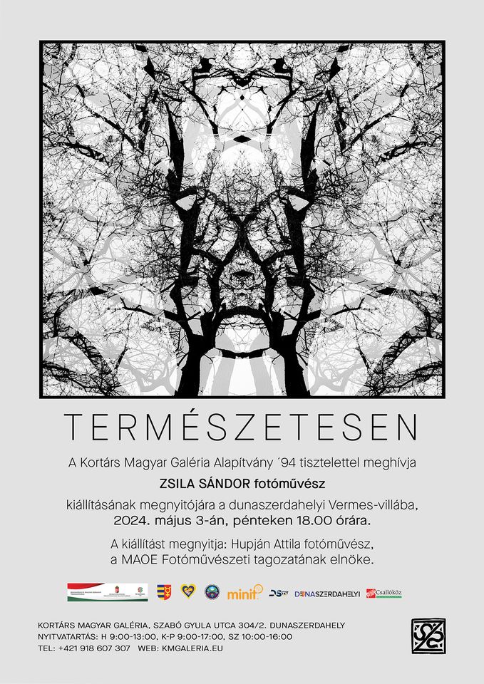 TERMÉSZETESEN - Zsila Sándor kiállításának záróeseménye: FINISSZÁZS. Dunaszerdahely - Vermes Villa.