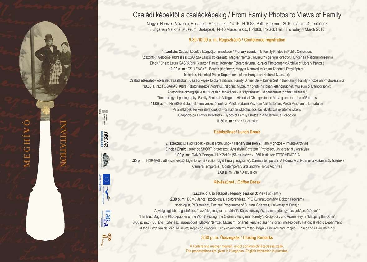 Családi képektől a családképekig - konferencia