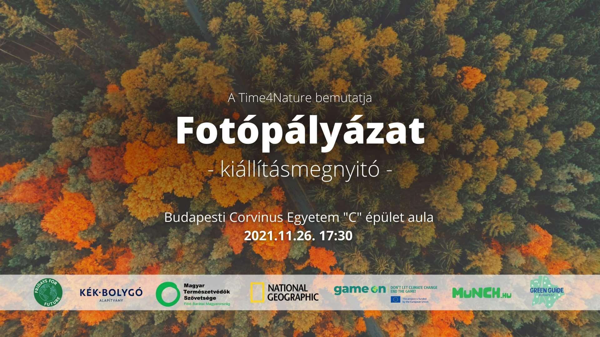 Time4Nature - kiállításmegnyitó & eredményhirdetés /11.26./
