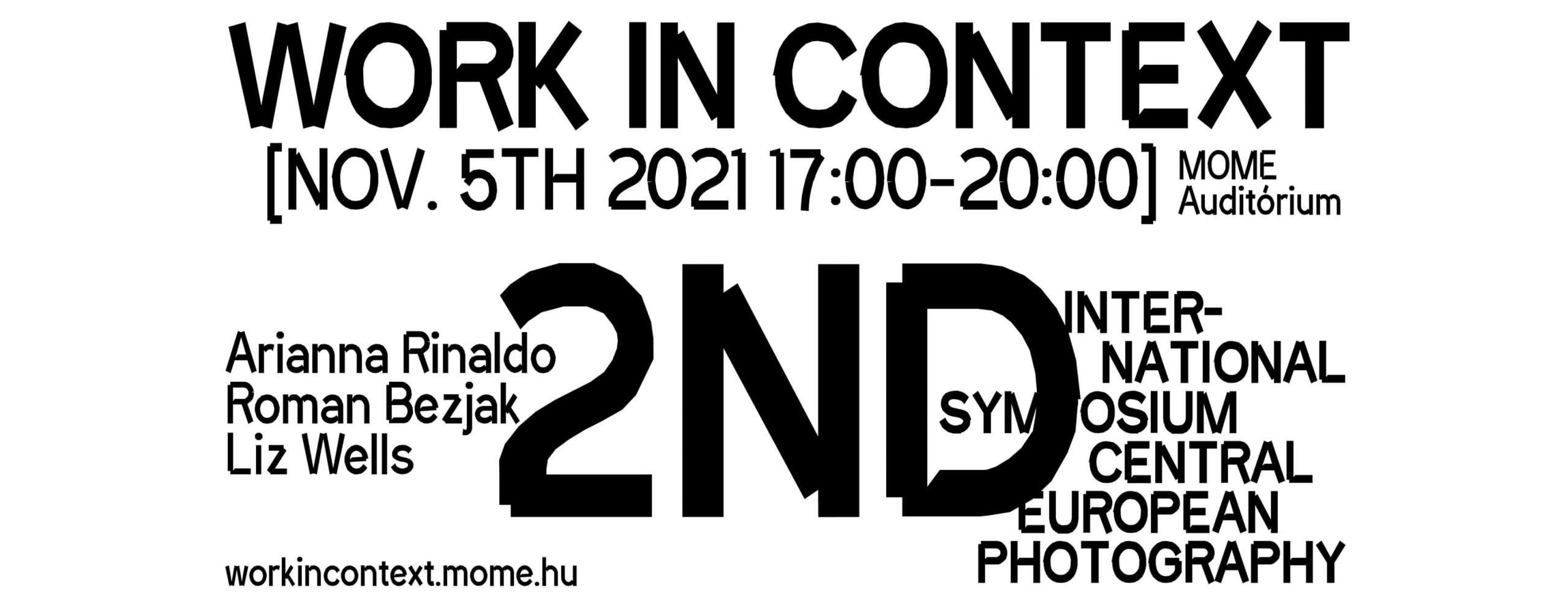 Work in Context szimpózium és kiállítás