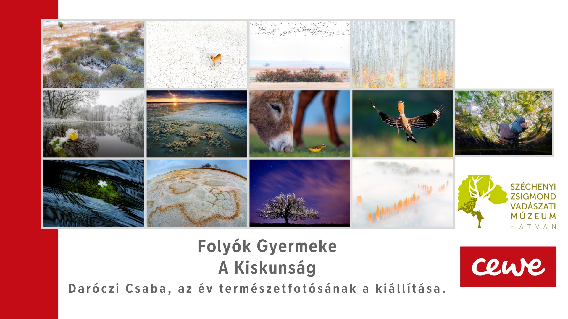 "Folyók Gyermeke, A Kiskunság" - Daróczi Csaba, az év természetfotósának a kiállítása